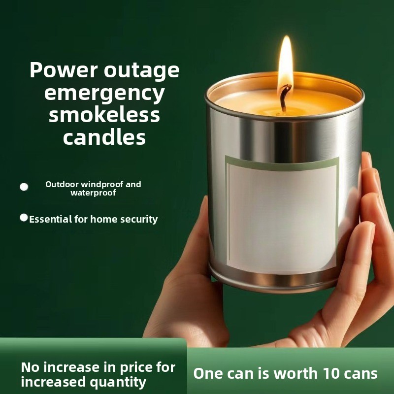 Candle Supplies Free Shipping - 비상용 재난 방지 양초 무연 무취