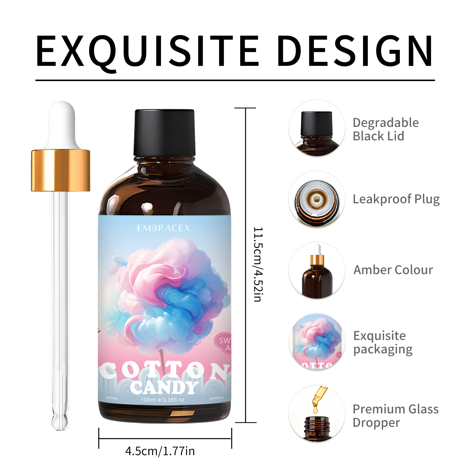 100ml 솜사탕 에센셜 오일 디퓨저 양초 만들기 친구 - Candle Supplies Free Shipping 리뷰 및 가격