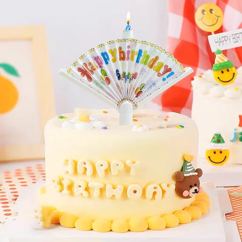1개입 서프라이즈 팬 캔들 생일 케이크 장식 캔들 창의 - Candle Surprise 리뷰 및 가격