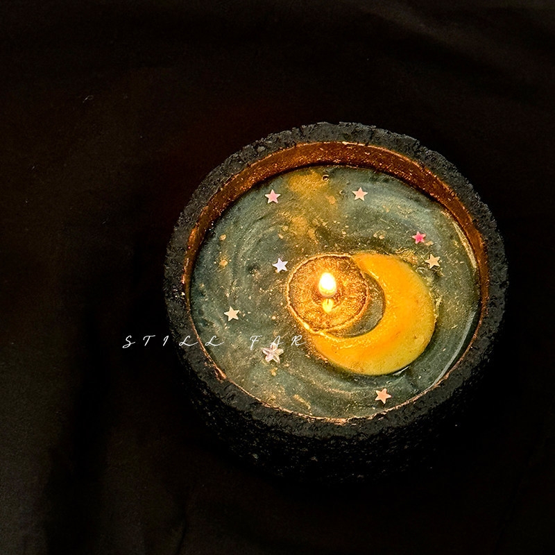 녹는 달 향초, 손으로 뿌린 소이 왁스, 감성적인 인테 - Candle Supplies Free Shipping 리뷰 및 가격