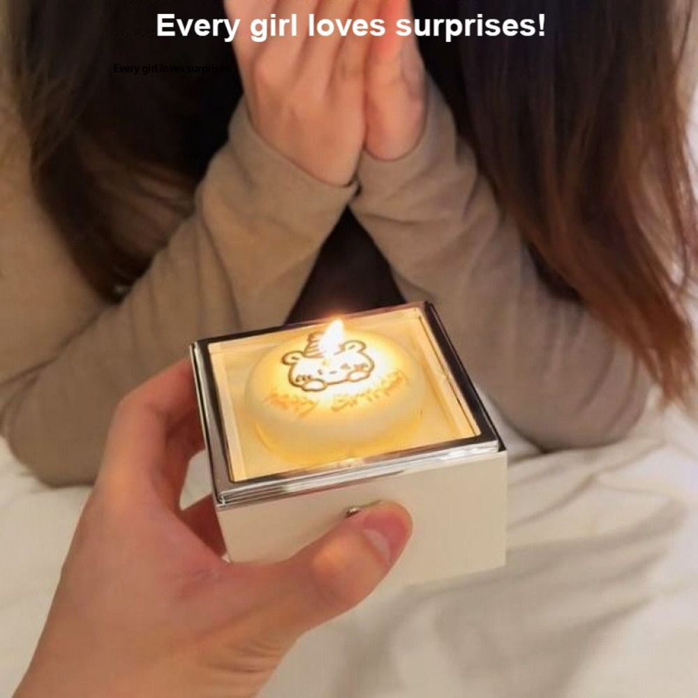 자동 플립 베어 플립 링 박스 회전 디자인 라이트 캔들 - Candle Surprise 리뷰 및 가격