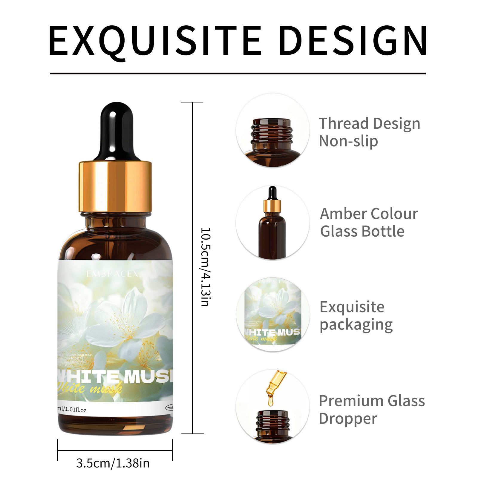 30ml 화이트 머스크 에센셜 오일 자동차 용품, 디퓨 - Candle Oil Supplies 리뷰 및 가격