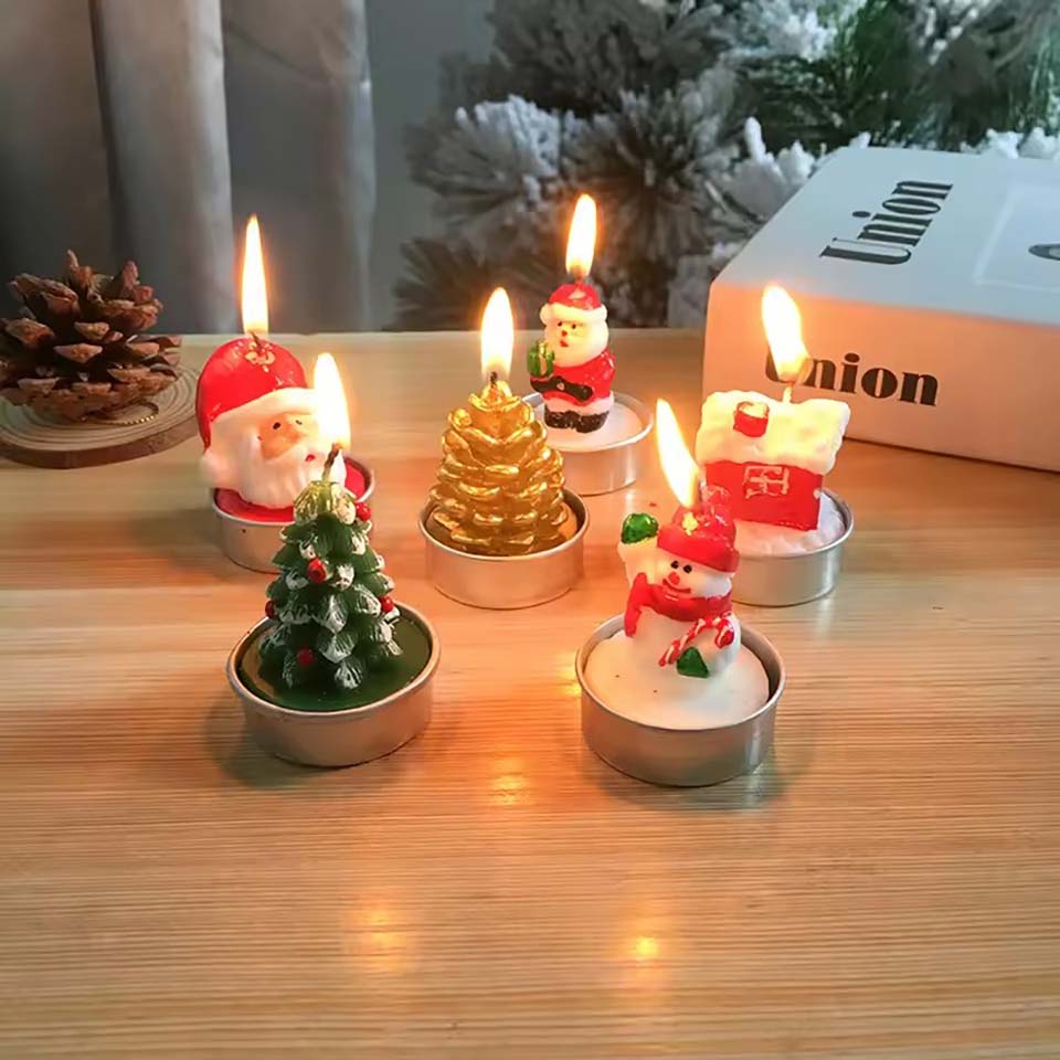 12개입 무연 생일 양초 크리스마스 장식 용품 분위기  - Candle Oil Supplies 리뷰 및 가격